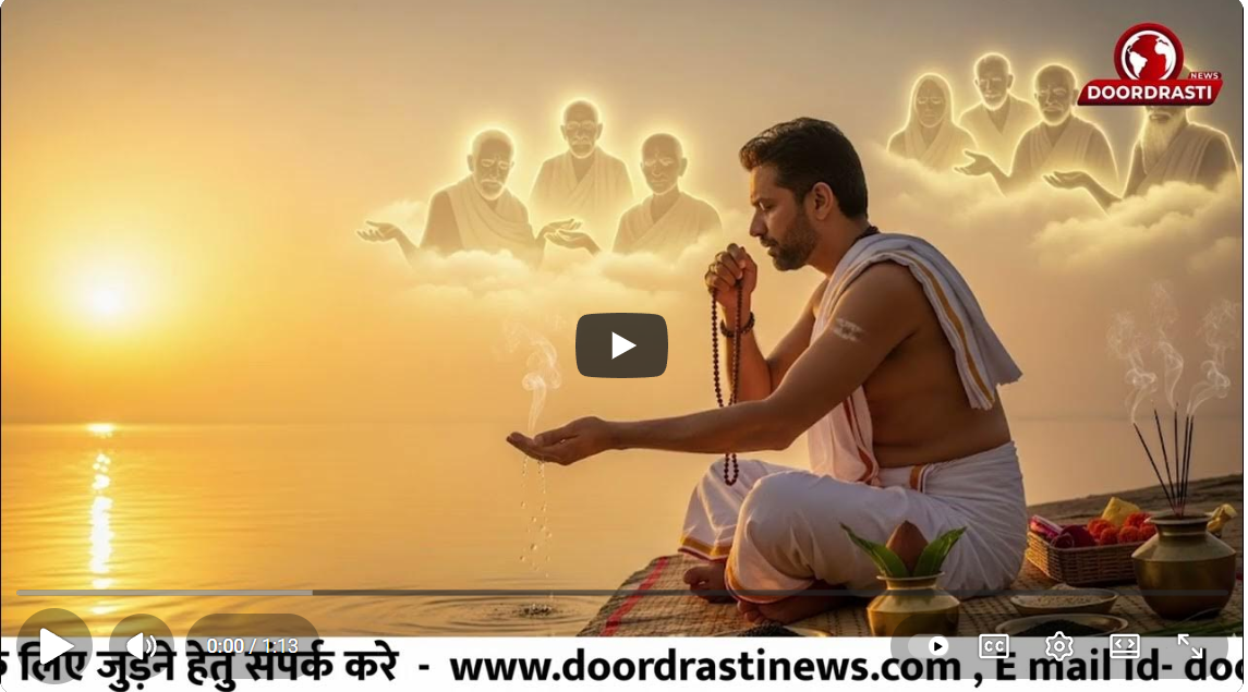 पितृ पक्ष – परंपरा से जुड़ें, पूर्वजों को नमन करें