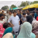 लाड़ली बहनों ने रोका जीतू पटवारी का रास्ता..पटवारी ने घुमाया अधिकारी को फोन