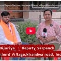 Sandeep Bijoriya Deputy SarpanchAsrawad khurd Village,khandwa road, Indore (M.P.)