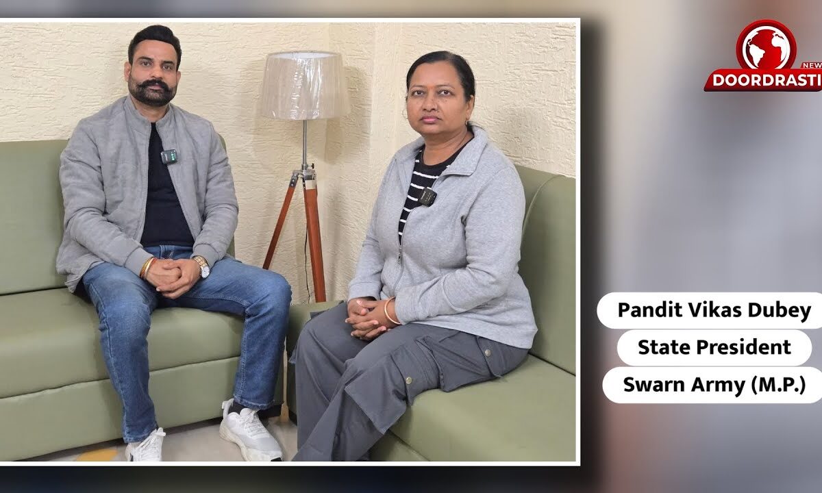 Pandit Vikas Dubey State President Swarn Army (M.P.)