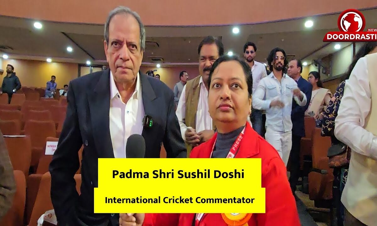 Padmashree Sushil Doshi International cricket commentator