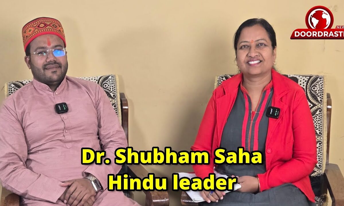 Dr. Shubham SahaHindu leader