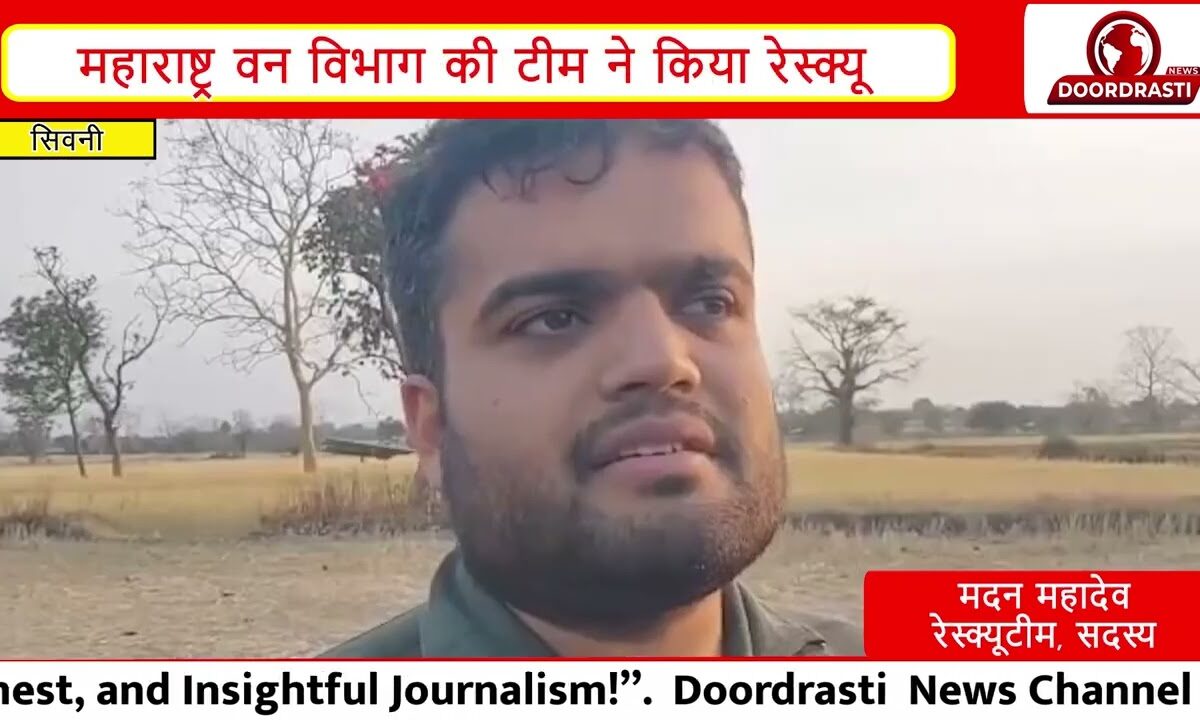 सिवनी में GPS और कैमरा लगा गिद्ध मिला 😲 | गांव में मचा हड़कंप, महाराष्ट्र टीम ने किया रेस्क्यू I