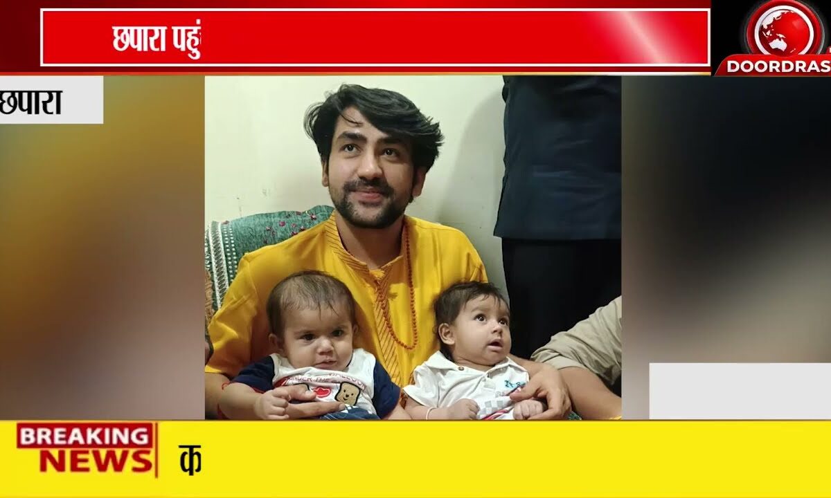 छपारा पहुंचे धीरेंद्र कृष्ण शास्त्री, देर रात भक्तों को दिए दर्शन
