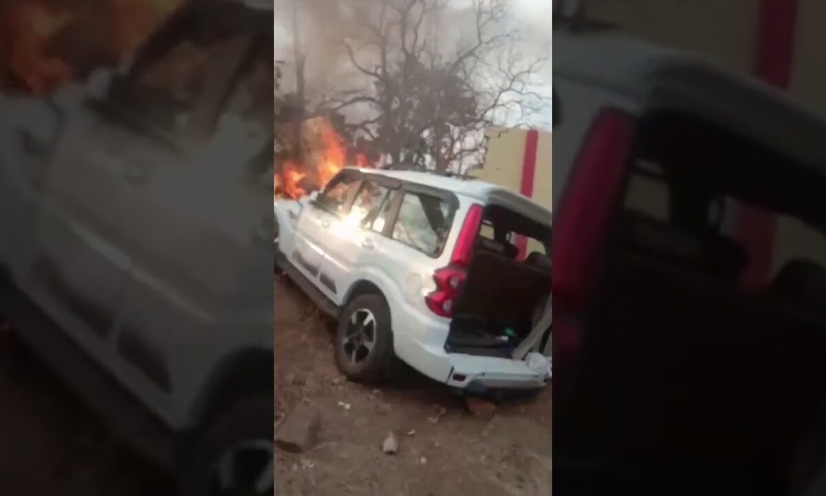 लखनादौन विधानसभा से कांग्रेस विधायक योगेंद्र सिंह बाबा की गाड़ी भीषण हादसे का शिकार #mppolitics