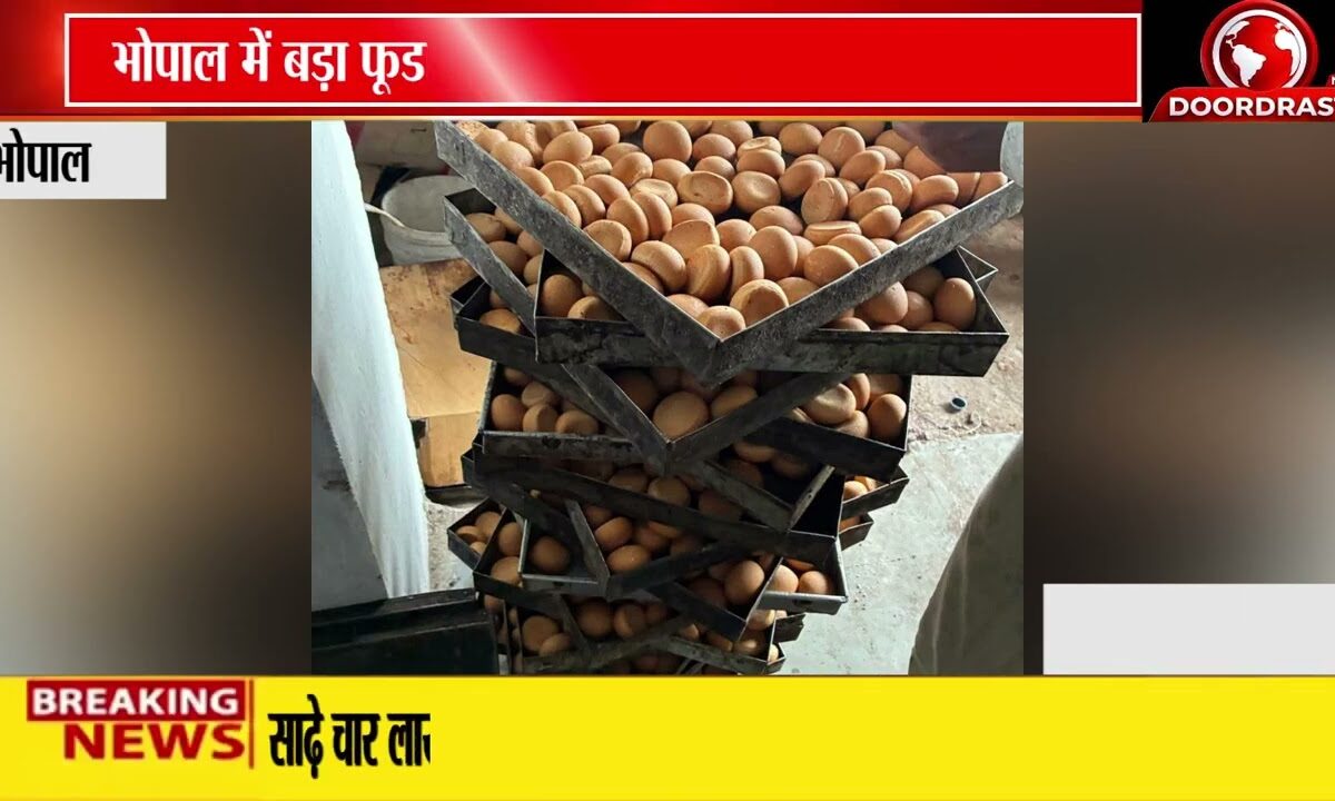 भोपाल में बेकरी फैक्ट्री सील