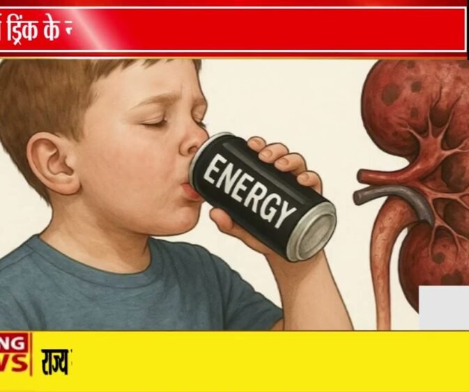 इंदौर में बच्चों के बीच Energy Drink का बढ़ता चलन | Caffeine को लेकर चिंता