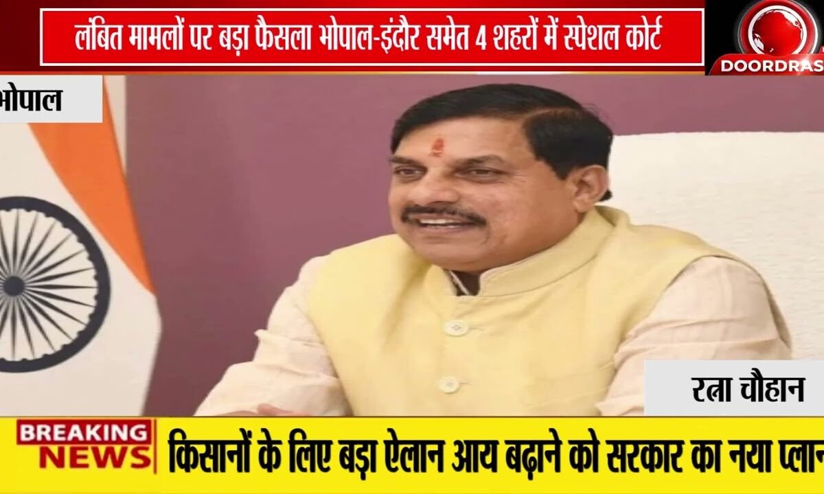 MP के 4 महानगरों में बनेंगी फास्ट ट्रैक कोर्ट!