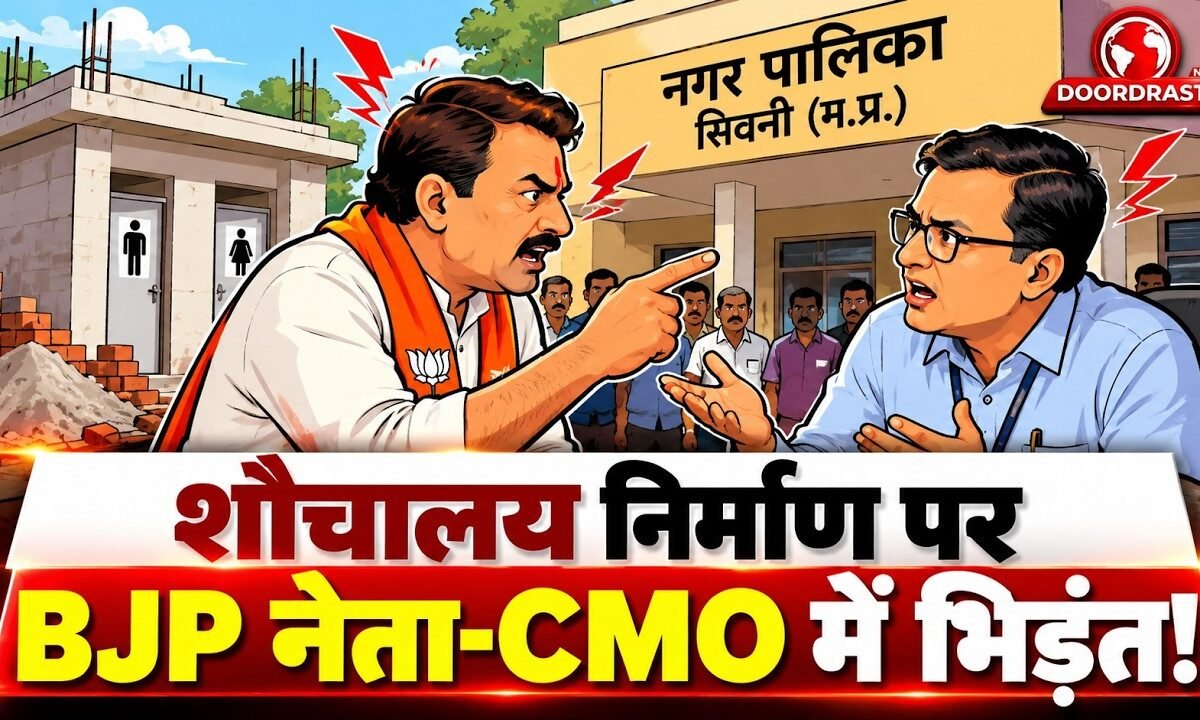 शौचालय निर्माण पर BJP नेता और CMO में भिड़ंत!